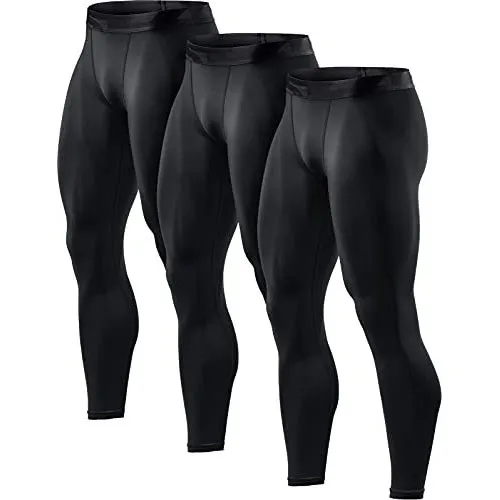 Pantalones De Compresión Para Hombres Tsla, Ejercicio Kmtjr