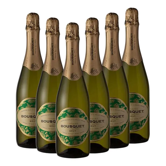 Champagne Organico Domaine Bousquet Brut White 750ml X 6