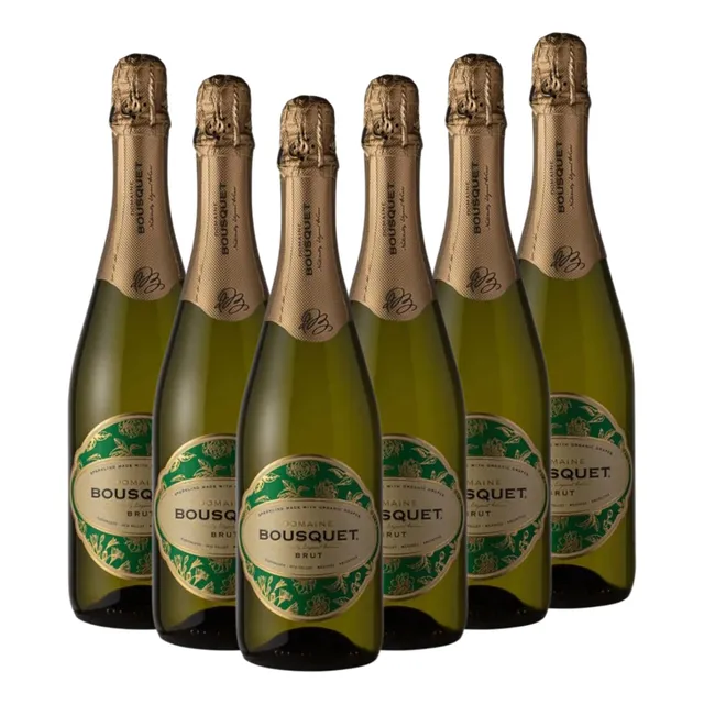 Champagne Organico Domaine Bousquet Brut White 750ml X 6