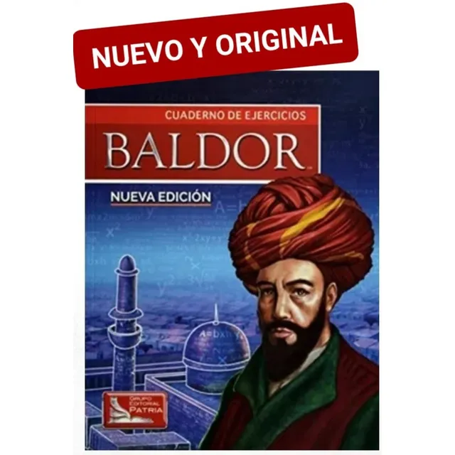 Cuaderno De Ejercicios Baldor ( Libro Nuevo Y Original )