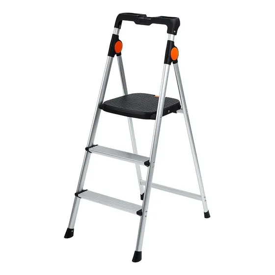 Escalera De Aluminio De 3 Peldaños Franklin