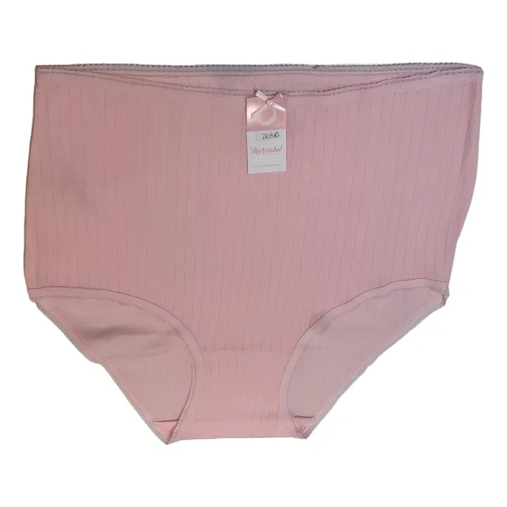 Bombacha Rosa Navidad Algodon 100% Tiro Alto Marisabel 2036