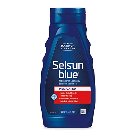Champu Anticaspa Medicinal De Maxima Potencia Selsun Blue, 1