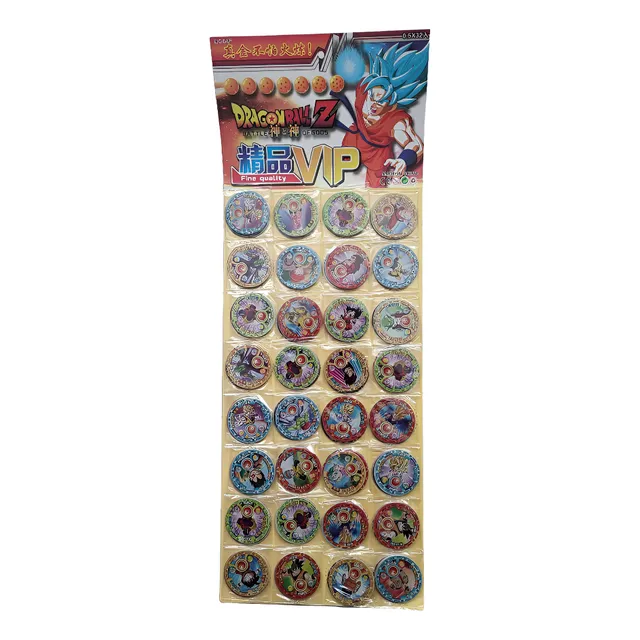 Blister 244 Tazos Dragon Ball Z Anime Colección Goku Juego
