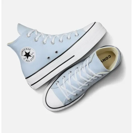 Zapatillas Converse Chuck Taylor All Star Plataforma Celeste