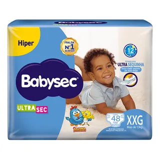Fralda Babysec Galinha Pintadinha Ultrasec Xxg 48 Unids Fralda Babysec Galinha Pintadinha Ultrasec Xxg 48 Unids