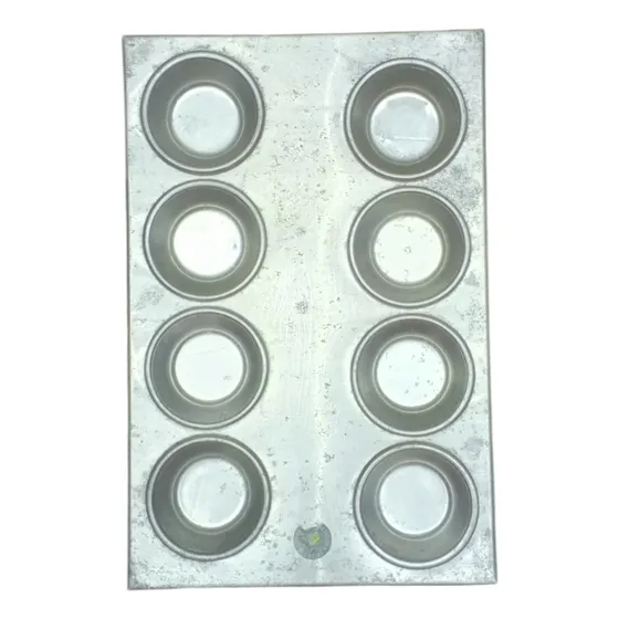 Bandeja De Aluminio Para Hornear Cupcakes 8 Unidades