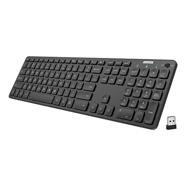 Arteck Teclado Inalámbrico De 2.4 G, Ultra