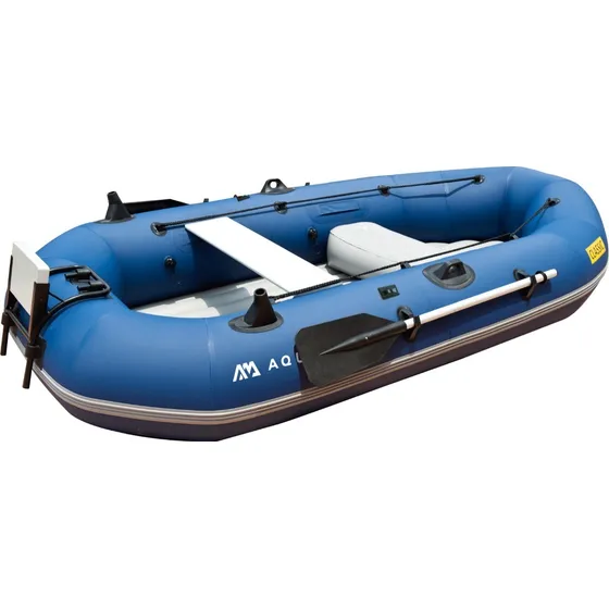 Bote Inflable  Aquamarina Con Soporte De Motor Combustion