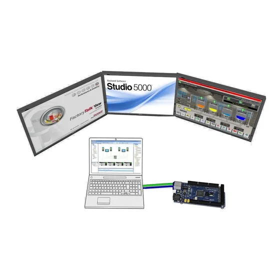 Plcduino Serial Allen Bradley, Plc Arduino Mega, Curso Hmi Plc, Domotica, Programacion Ladder Bloques Charts