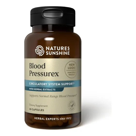 Suplemento Nature's Sunshine Blood Pressurex 60 Cápsulas