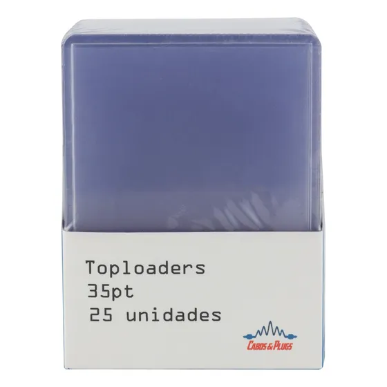 25 Toploaders Plástico Sleeve Rígido Cards Basquete Pokemon