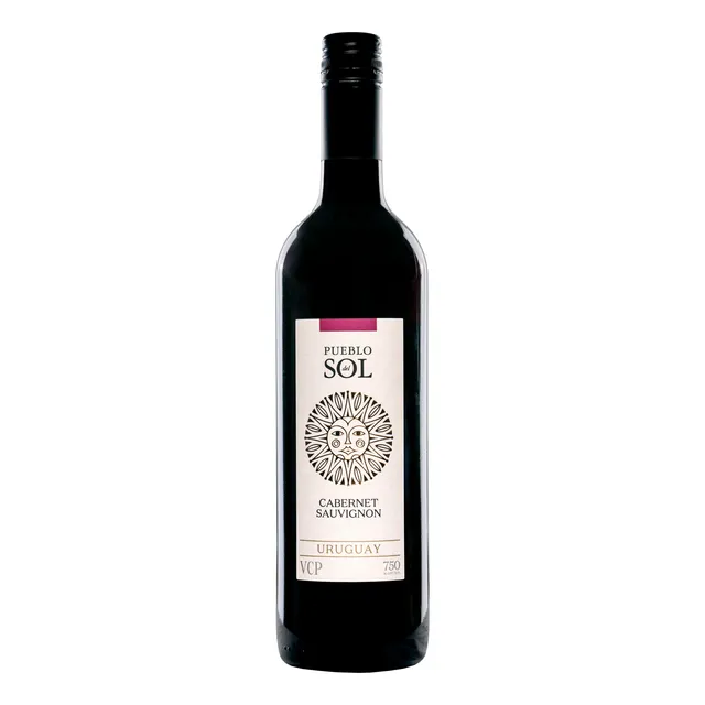 Vino Tinto Cabernet Sauvignon Pueblo Del Sol 750 Ml.
