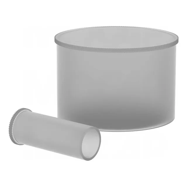 Tapa Recta Metrica 8 Mm Ldpe 10 Largo Moleteado Mocap Cant