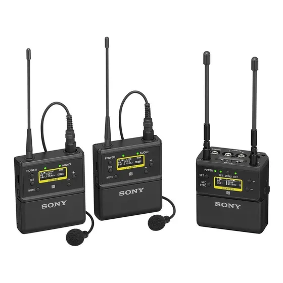 Sony Uwp-d 2 Sistema Microfono Inalambrico Negro Uwpd27 25
