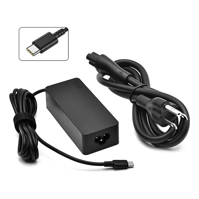 . 65w Cargador Usb Tipo C Para Lenovo,hp,dell,huawei 20v