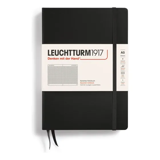 Libreta Leuchtturm1917, Tapa Dura, Tamaño Mediano, A5, 251 P