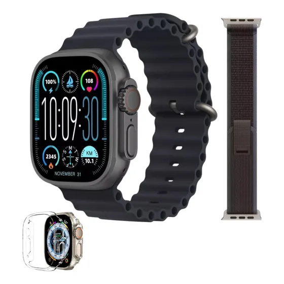Reloj Inteligente Hk9 Ultra2 Max Amoled 2.12 Gpt Tws Musica