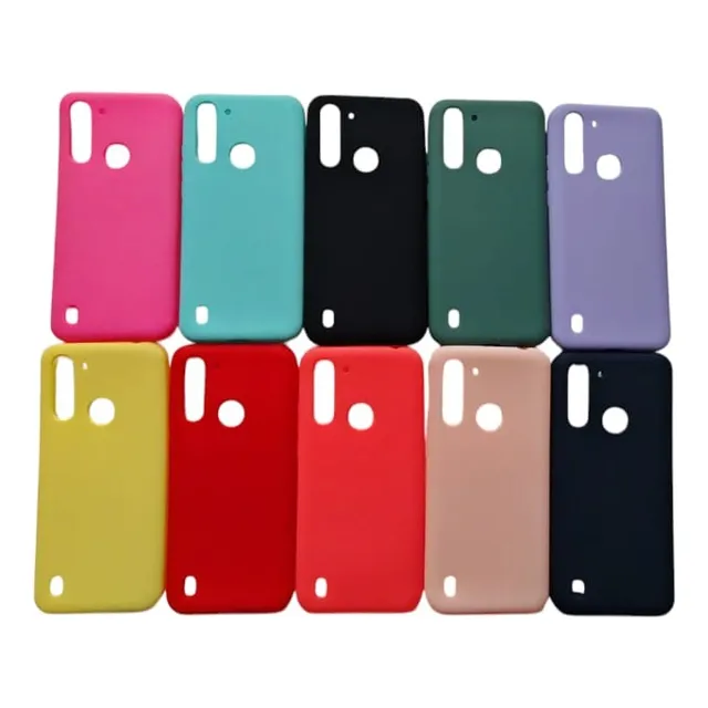 Estuche Forro Goma Para Motorola Moto One Fusion