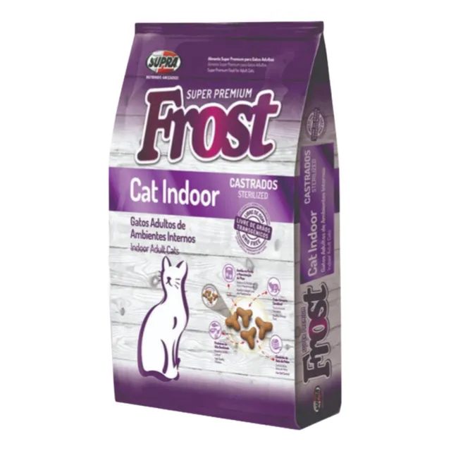 Alimento Frost Super Premium Cat Indoor para gato adulto sabor mix de 7.5 kg