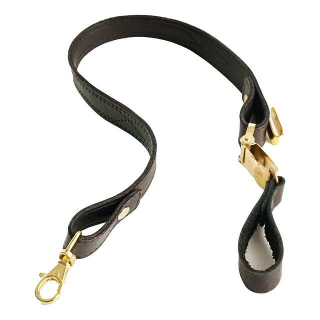 Tiro De Sable De Cuero Con Herrajes Metalicos - Tira Sable