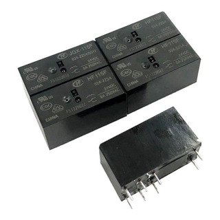 5 Relés De Micro Potencia Hf115f 024-2zs4 Dc24v 8a 250vac 8 5 Relés De Micro Potencia Hf115f 024-2zs4 Dc24v 8a 250vac 8
