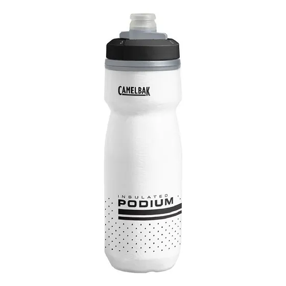 Garrafa Caramanhola Camelbak Podium Chill 620ml Branco Preto