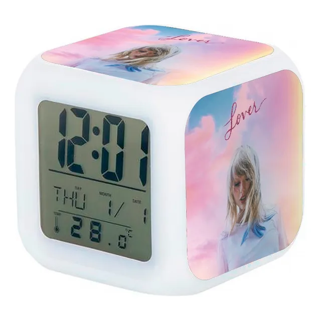 Reloj Despertador Digital Taylor Swift Lover Con Alarma