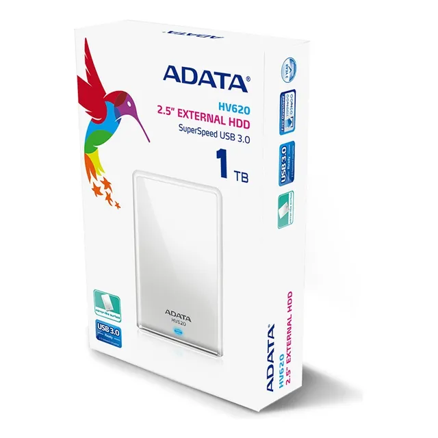 Disco Duro Externo 1tb Adata Hv620s Portatil Usb 3.0 Delgado
