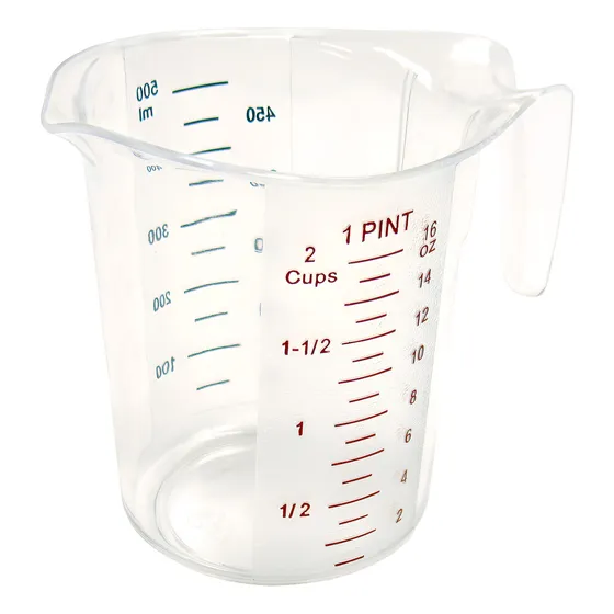 Taza Medidora 500 Ml Policarbonato Winco Pmcp-50