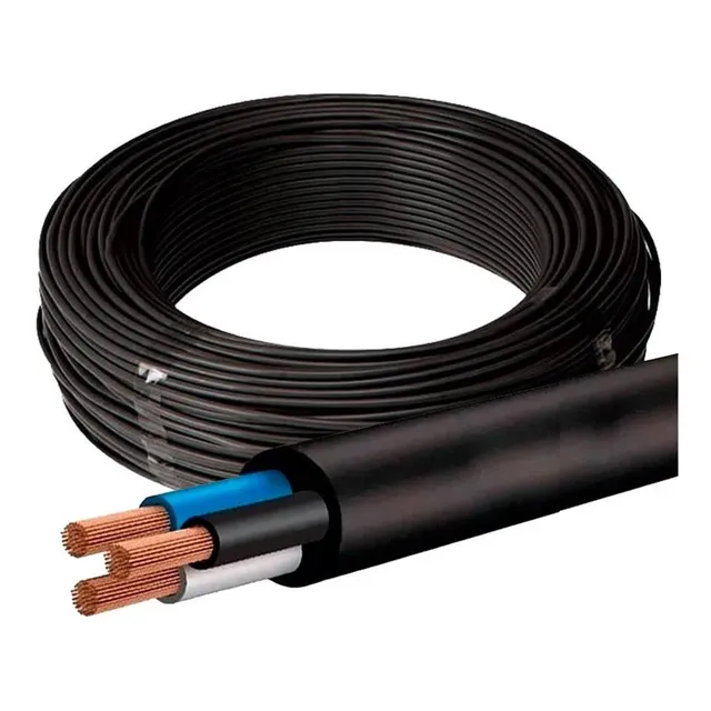Cabo Pp 3x1,5mm 1,5mm Rolo 20m Metros Fio Elétrico C Inmetro