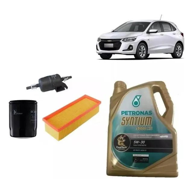 Service Cambio De Aceite Y Filtros Chevrolet Onix 