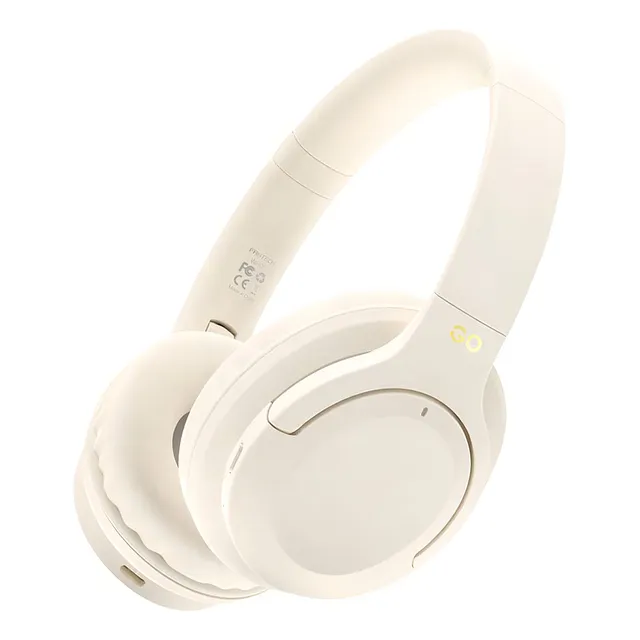Auriculares Fantech Go Vibe Bluetooth Inalambrico Wireless Color Beige