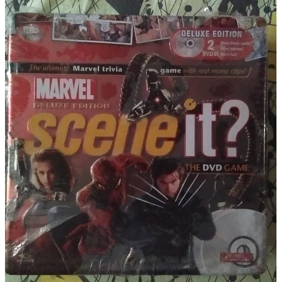 Juego De Mesa Scene It? The Ultimate Marvel Trivia De Lujo
