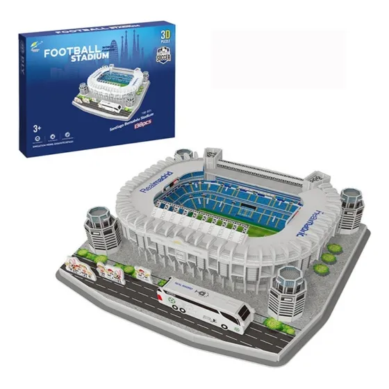 2024 Puzzle 3d Estadio Santiago Bernabeu Real Madrid