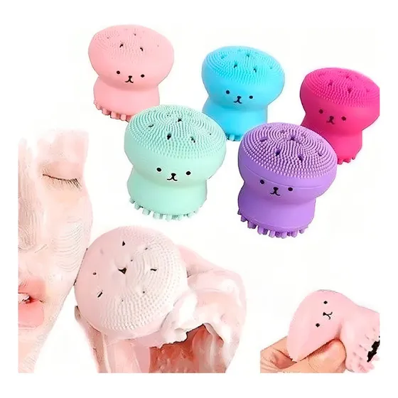Pack 12 Cepillo De Limpieza Facial Pulpito Exfoliante Color Surtidos