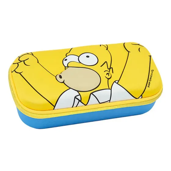 Cartuchera Canopla Mooving Box Simpsons Color Amarillo