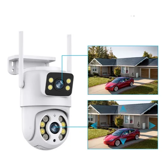 Camara De Seguridad Ptz Ip Wifi Para Exteriores 