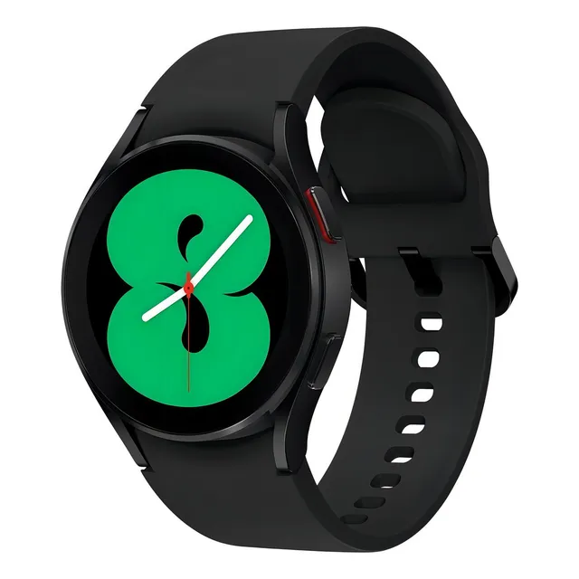 Reloj Samsung Galaxy Watch 4 40mm Super Amoled Gps Nfc Wifi Color de la caja Blanco Color de la malla Negro Color del bisel Negro