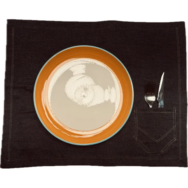 Individual De Mesa Denim Pack X 6 Unidades