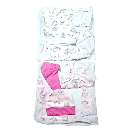 Ajuar Conjunto Recién Nacido Recibidor Bebé Pack X 2 