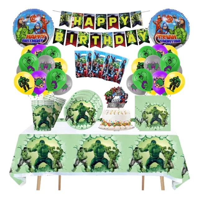 Set Decoracion Globos Cotillon Diseños Infantiles Variados