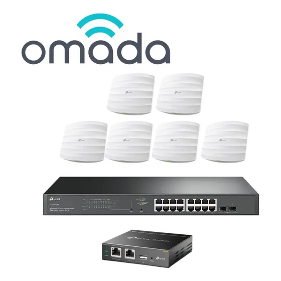 Kit De Wifi 5 De Para Hogares : Eap225, Oc200, Tl-sg2218p