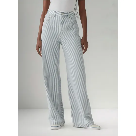 Jeans Mujer Cinch Baggy Carpenter Celeste Levis 001ul-0000