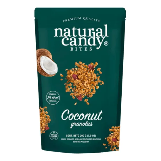 Granola Clusters Coconut Natural Candy 100 Gr