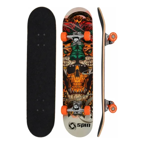 Skate Simular Surf Profissional Swingboard Floral Longboard