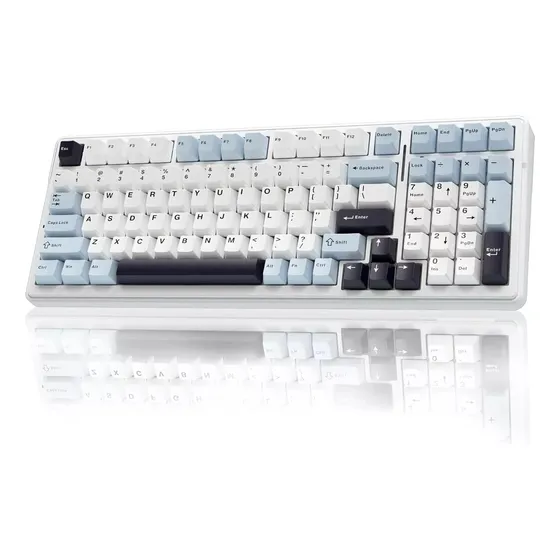 Teclado Mecánico Inalámbrico Aula F99 Gaming Premium Rgb Bt