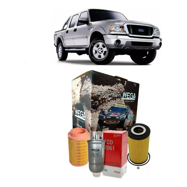 Kit Filtros Ford Ranger 3.0 Tdi Power Stroke 2008 A 2011
