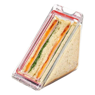Caja De Sándwich Triangular Caja De Cuña Para Sándwich Bolsa Caja De Sándwich Triangular Caja De Cuña Para Sándwich Bolsa