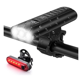 Set De Luces Para Bicicleta Aozoy 5400mah, 1600 Lm Set De Luces Para Bicicleta Aozoy 5400mah, 1600 Lm